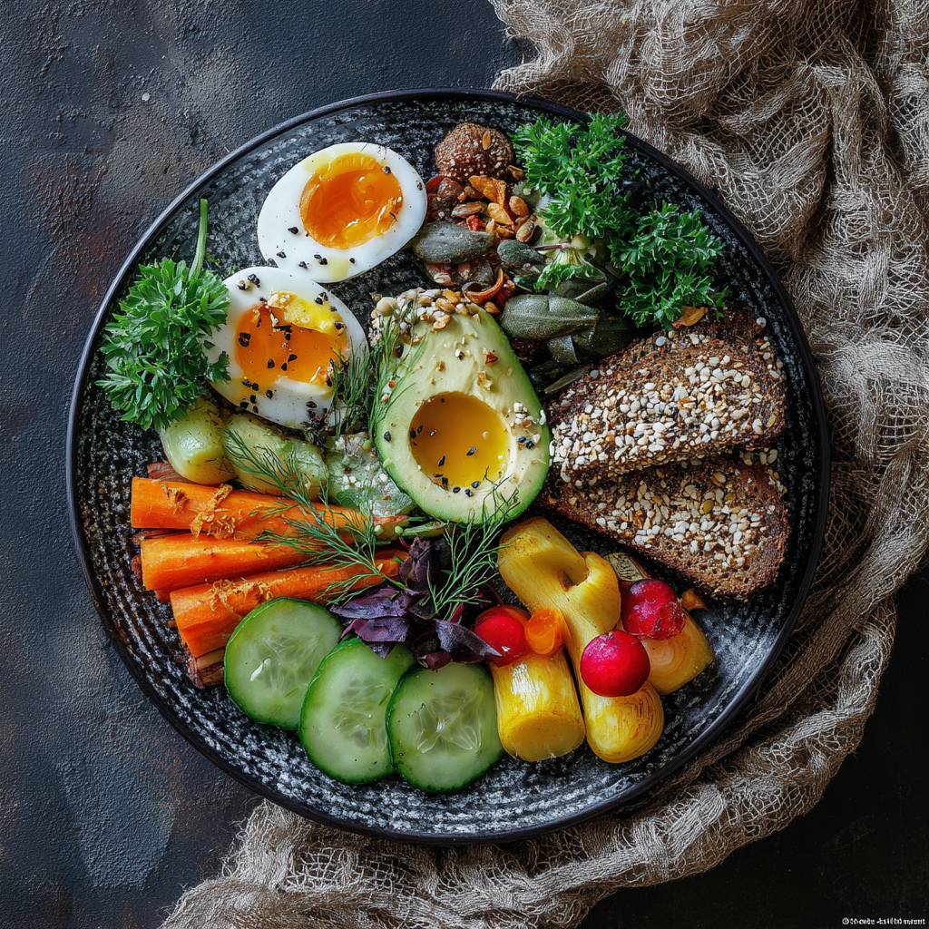 Здорова їжа та овочі